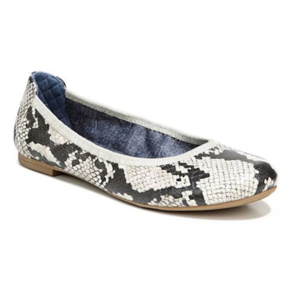 Dr. Scholl’s Snakeskin Flats
